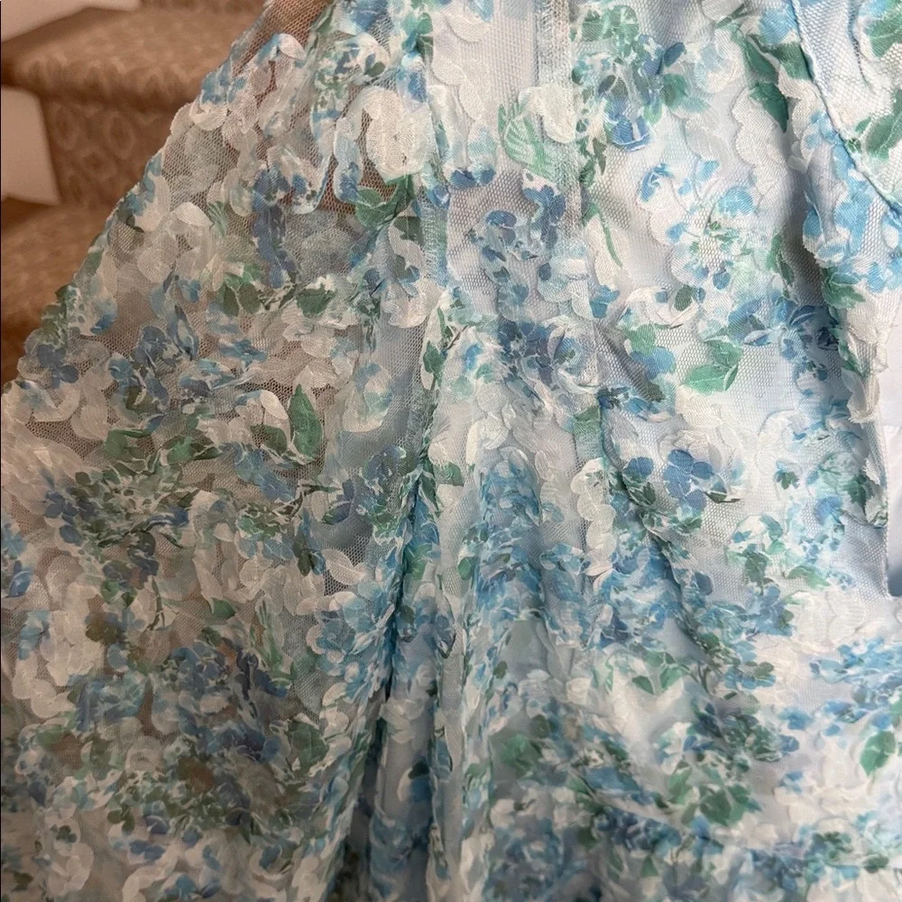 Tuckernuck Water's Edge Hydrangea Organza Palmerston Dress - Picture 7 of 8